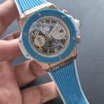 HBF  FACTORY  V2版 宇舶(恒宝)HUBLOT ——英勇无畏，拳拳出击，简称“HUB”“恒宝”，BigBang大爆炸元素材料计时码表v2版❶表壳采用进口316精钢材料 设计感爆炸❷搭载7750改“HUB1242”自动机芯 计时瞬启与一键飞返 完美还原原装功能 二次增重自动摆坨 达到更稳定的走时和超低返修率❸表带采用天然橡树橡胶表带 超强防水 柔软舒适❹表镜采用天然蓝宝石玻璃 耐磨耐刮 通透零瑕疵          作为一个年轻的品牌 宇舶以张扬的个性和独特的设计在高端制造下重抹一笔青春活力 将与大家一同感受年轻的自由！！！
