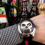 🎩昆仑 CORUM 玩趣鱼眼玻璃 45mm*18mm 头层牛皮 原装针扣 全自动机械 玩趣鱼眼与骷髅头面的结合 佛罗伦萨艺术精雕工艺 让冷金属变得有趣有味