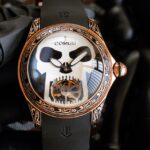 🎩昆仑 CORUM 玩趣鱼眼玻璃 45mm*18mm 头层牛皮 原装针扣 全自动机械 玩趣鱼眼与骷髅头面的结合 佛罗伦萨艺术精雕工艺 让冷金属变得有趣有味