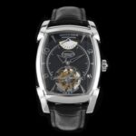 JB典藏出品，帕玛强尼陀飞轮PF011254.01腕表震撼登场n1.定制版PF350.01陀飞轮机芯，动能储存可达60小时，12点位置的扇型动能显示完全与原版一致，机芯布局以及结构可达95%相似度n2.腕表数据：还原正品数据尺寸——53X37.2mmn3.酒桶型拱形蓝宝石表镜，前后均镀有防眩晕高透膜n4.精选意大利牛皮压鳄鱼纹表带，皮质柔软佩戴舒适，高端大气有档次nJBF陀飞轮工厂——只为陀飞轮而生！