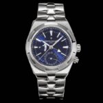 n新品 江诗丹顿 VC 纵横四海🏅️R39 🆕Vacheron constantin 经典之美品鉴江诗丹顿纵横四海双时区功能腕表 型号7900V堪称意义非凡的里程碑之作。📸凝聚着日内瓦悠久制表传统的钟表复杂功能，体现出超凡技艺与时代风尚的绝妙融合。 采用自制Cal.5110 DT/2机芯  904钢带官网同步 一键拆卸 同时另可自由更换搭配胶带 皮带！ 欢迎各大表友品鉴🎁送礼最佳奢华推荐💥请认准独家品质📷