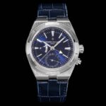 n新品 江诗丹顿 VC 纵横四海🏅️R39 🆕Vacheron constantin 经典之美品鉴江诗丹顿纵横四海双时区功能腕表 型号7900V堪称意义非凡的里程碑之作。📸凝聚着日内瓦悠久制表传统的钟表复杂功能，体现出超凡技艺与时代风尚的绝妙融合。 采用自制Cal.5110 DT/2机芯  904钢带官网同步 一键拆卸 同时另可自由更换搭配胶带 皮带！ 欢迎各大表友品鉴🎁送礼最佳奢华推荐💥请认准独家品质📷
