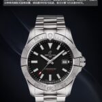 BLS百年灵复仇者系列型号A17328101新款强势来袭！n腕表表径42mm，300米超强防水，厚度12.15mm，腕表搭载瑞士原装SW200-01和2824两种机芯选择，表盘棒状时标超强夜光，弧面蓝宝石水晶玻璃，双面防炫 ，搭载60分钟单向棘轮式旋转表圈，嵌刻数字时标与刻度，助力计算飞行及潜水时间。nBLS工厂不断用时间证明自身实力，自由不拘的灵魂永远年轻，永远在路上。