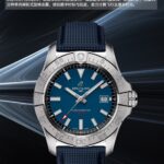 BLS百年灵复仇者系列型号A17328101新款强势来袭！n腕表表径42mm，300米超强防水，厚度12.15mm，腕表搭载瑞士原装SW200-01和2824两种机芯选择，表盘棒状时标超强夜光，弧面蓝宝石水晶玻璃，双面防炫 ，搭载60分钟单向棘轮式旋转表圈，嵌刻数字时标与刻度，助力计算飞行及潜水时间。nBLS工厂不断用时间证明自身实力，自由不拘的灵魂永远年轻，永远在路上。