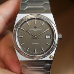 【全网唯一真机版本，新钢王vc222来袭】nMX新品——【VC江诗丹顿历史名作系列4200 H/222】腕表n【型号】4200H/222n【表壳】尺寸37mm×8.3mmn【机芯】以进口CITIZEN9015改2455/2自动上链一体机芯，非市场国产机芯夹板机，走时更稳定精准。n【表带】采用一体式六边型中央链节让整表更显棱角分明，同时又不失隽永优雅的美感