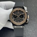 宇舶hublot恒宝表经典融合CLASSIC FUSION系列，直径45mm，表壳316L精钢，耐磨蓝宝石玻璃，施华洛世奇钻石镶嵌，进口搭载进口7750多巧能计时机芯，还原原装所有功能，在不同的时空共鸣，如绘画，如音乐，如时计，独一无二的HUBLOT最配独一无二的他，经典融合计时腕表。