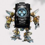 Rolex Carbon Black Steel King! The ultimate modified Rolex Daytona!