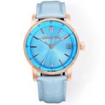 Aubert CODE 11.59 series blue dial